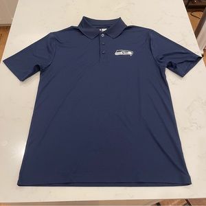 TX3 COOL NFL APPAREL Seattle Seahawks Polo